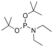 N,N-二乙胺基亚磷酸二叔丁酯分子式结构图