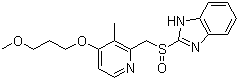 雷贝拉唑分子式结构图