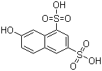 2-萘酚-6,8-二磺酸分子式结构图