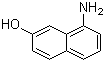 1-氨基-7-萘酚分子式结构图