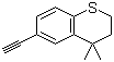 6-乙炔基-4,4-二甲基二氢苯并噻喃分子式结构图