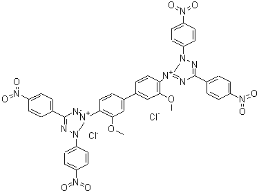 四硝基四氮唑蓝分子式结构图