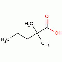 2,2-二甲基戊酸分子式结构图