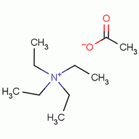 四乙基醋酸铵分子式结构图