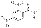 2,4-二硝基苯肼分子式结构图