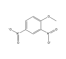 2,4-二硝基苯甲醚分子式结构图