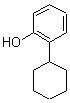 2-环己基苯酚分子式结构图