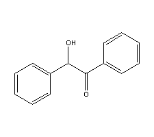 二苯乙醇酮分子式结构图