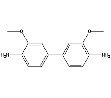 联甲氧基苯胺分子式结构图