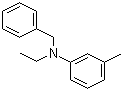 N-乙基-N-苄基间甲苯胺分子式结构图