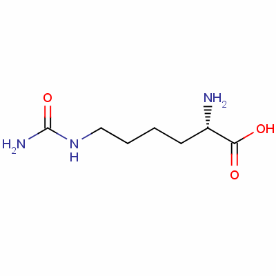 L-高瓜氨酸分子式结构图