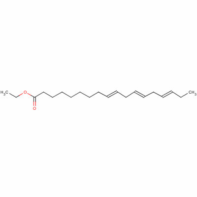 亚麻酸乙酯分子式结构图