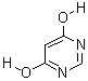 4,6-二羟基嘧啶分子式结构图