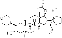 罗库溴铵分子式结构图