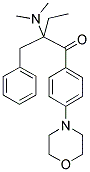 2-苄基-2-二甲基氨基-1-(4-吗啉苯基)丁酮分子式结构图