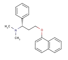 达泊西汀分子式结构图