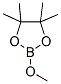 2-甲氧基-4,4,5,5-四甲基-1,3,2-二氧硼戊环分子式结构图