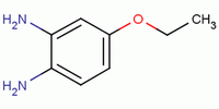 4-乙氧基苯-1,2-二胺分子式结构图