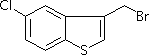 3-溴甲基-5-氯苯并噻吩分子式结构图