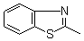 2-甲基苯并噻唑分子式结构图
