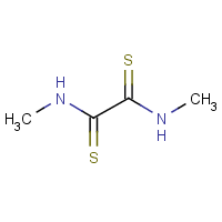 N,N'-二甲基二硫草酰胺分子式结构图