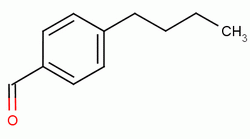 4-正丁基苯甲醛分子式结构图