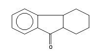 2,3,4,4A-四氢-1H-芴-9(9AH)-酮分子式结构图