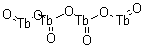 氧化铽分子式结构图