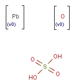 碱式硫酸铅分子式结构图