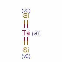 二矽化钽分子式结构图