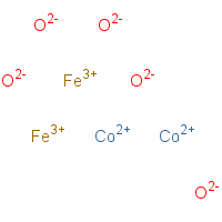 四氧二铁酸钴分子式结构图