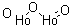 三价氧化钬分子式结构图