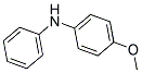 N-(4-甲氧苯基)苯胺分子式结构图