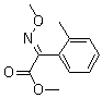 (E)-α-甲氧基亚氨基-2-甲基苯乙酸甲酯分子式结构图