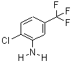 3-氨基-4-氯三氟甲苯分子式结构图