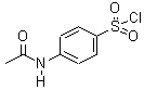 4-乙酰氨基苯磺酰氯分子式结构图