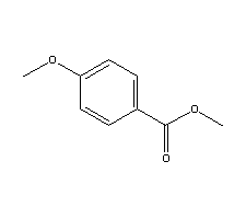 对甲氧基苯甲酸甲酯分子式结构图