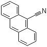 蒽-9-甲腈分子式结构图