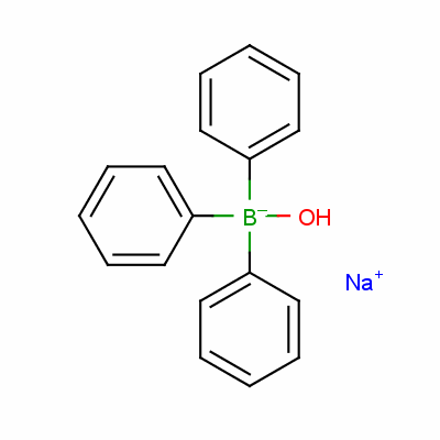 三苯基硼氢氧化钠加合物分子式结构图