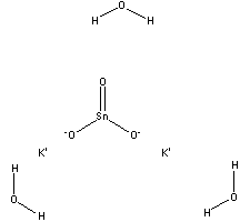 锡酸钾分子式结构图