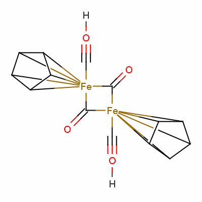 双(二羰基环戊二烯铁)分子式结构图