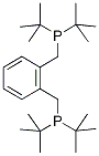 ALPHA,ALPHA'双(二叔丁基膦)邻二甲苯分子式结构图