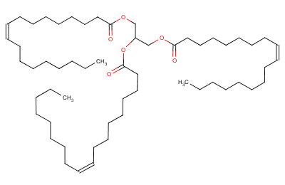 甘油三油酸酯分子式结构图