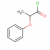 2-苯氧基丙酰氯分子式结构图