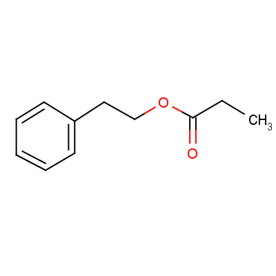 2-苯基乙基丙酸酯分子式结构图