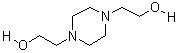 N,N'-Bis(2-羟基乙基)哌嗪分子式结构图