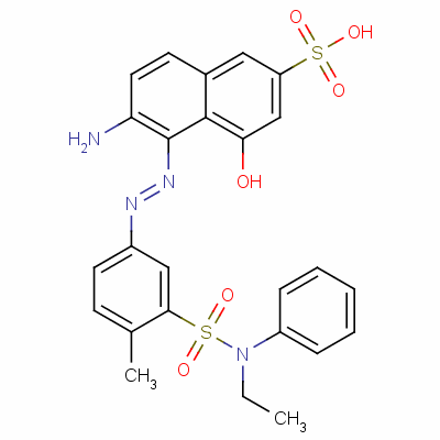 酸性红118分子式结构图