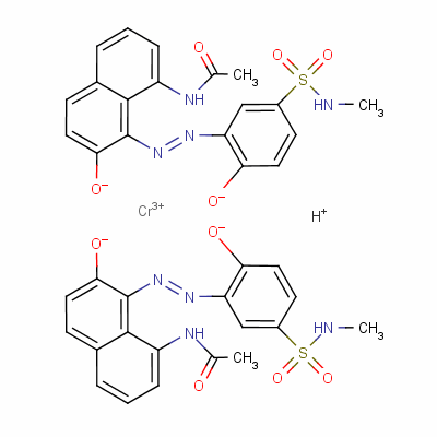 酸性黑60分子式结构图