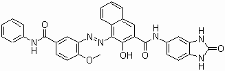 颜料红 176分子式结构图