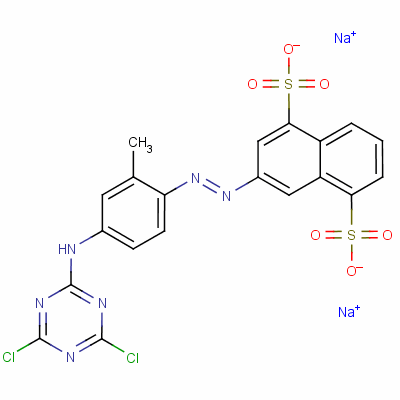 活性黄4分子式结构图